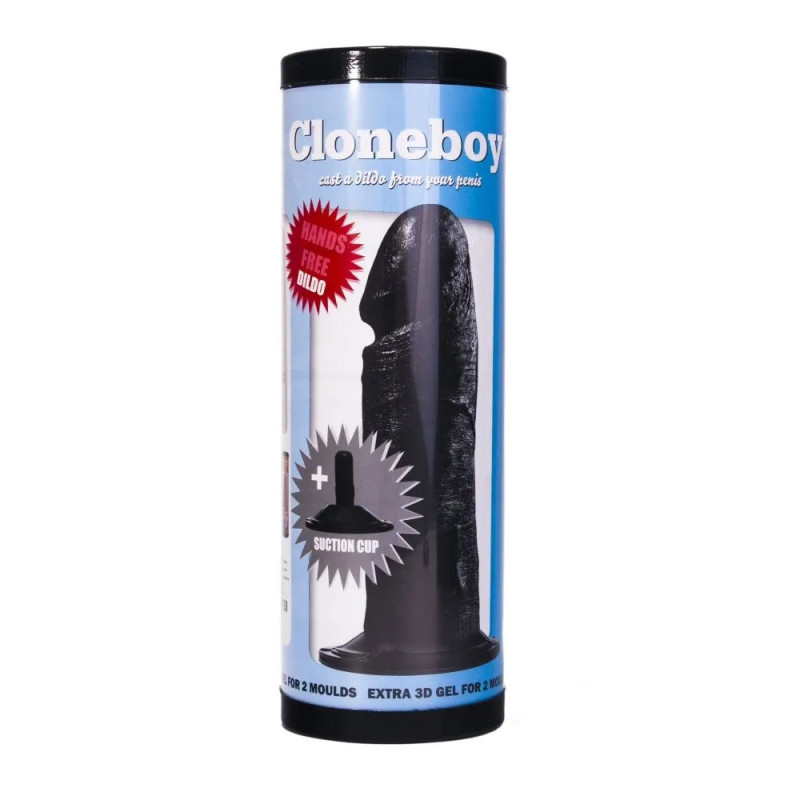 Cloneboy, Kit De Moulage Pénis Gode Ventouse Noir