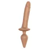 SWITCH PLUG-IN REALISTIC DILDO CARAMEL - L -