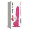 Sliding Skin Realistic Dildo Fuchsia - S