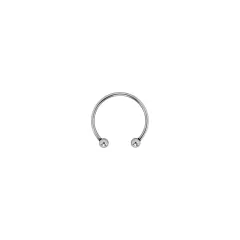 Torc, Anneau De Gland Ouvert En Métal 2,8Cm (Taille: T1)