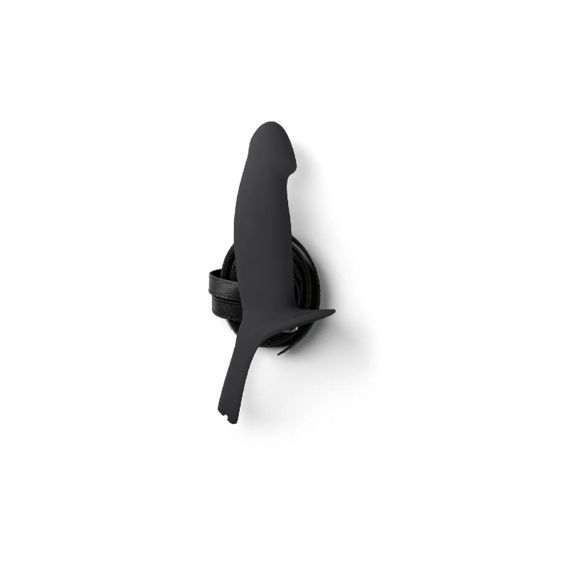 Gode Ceinture Virgite Hollow Strap Noir S (Taille : S)