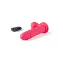 Gode virgite vibrating realistic remote r16 fushia