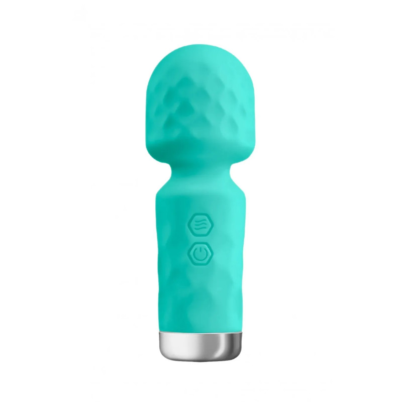 Mini Vibromasseur King Wand Vert