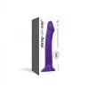 Dildo Dual Density Semi-Realiste Bendable Violet - L