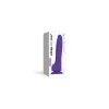 Soft Realistic Dildo Purple - L -