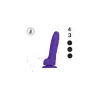Soft Realistic Dildo Purple - L -