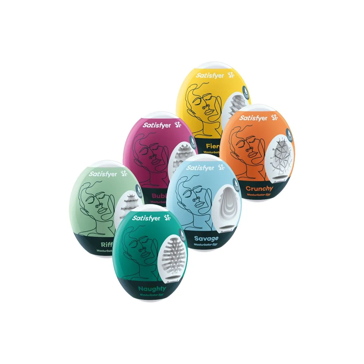 Masturbateur X 6 Satisfyer Egg