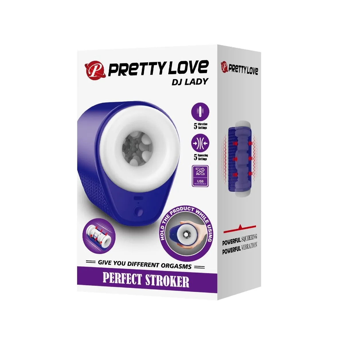 Pretty Love Dj Lady Masturbateur Vibrant Squeeze