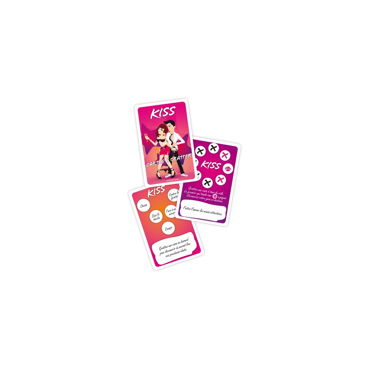 Kiss Game - Scratch Cards