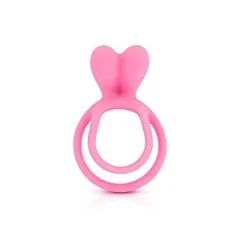 Anillo Doble Pene Rosa