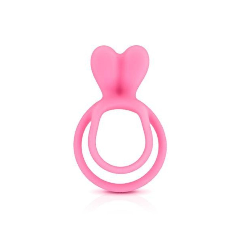 Anillo Doble Pene Rosa