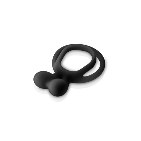Cockring Black Double Penis Ring Glamy - 2