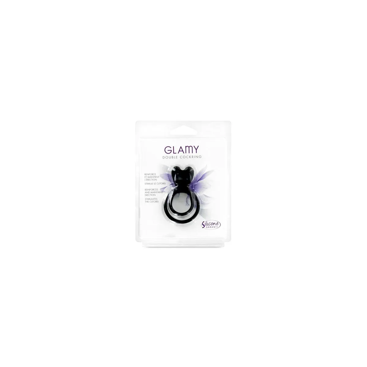 Anneau De Pénis Double Cockring Black