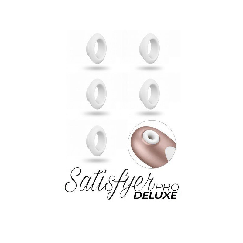 5 Embouts Silicone Satisfyer Pro Deluxe Next Gen  