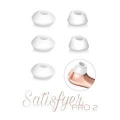 5 Embouts Silicone Pour Satisfyer Pro 2