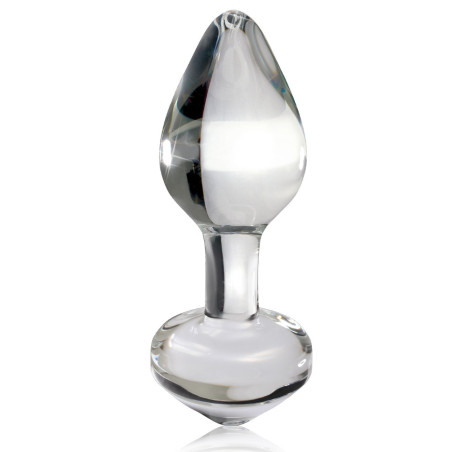 Consolador Anal Cristal Transparente Icicles No 44 Pipedream USA - 1