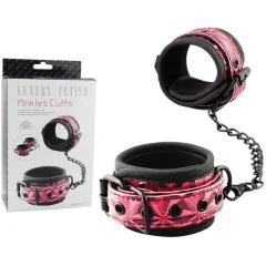 Menottes Pour Chevilles Rouge Luxury Fetish