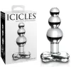 Icicles do Plugue Anal de Vidro Nº 47