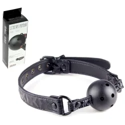 Mordaza de bola fetiche de lujo Baillon Noir Being Fetish - 1
