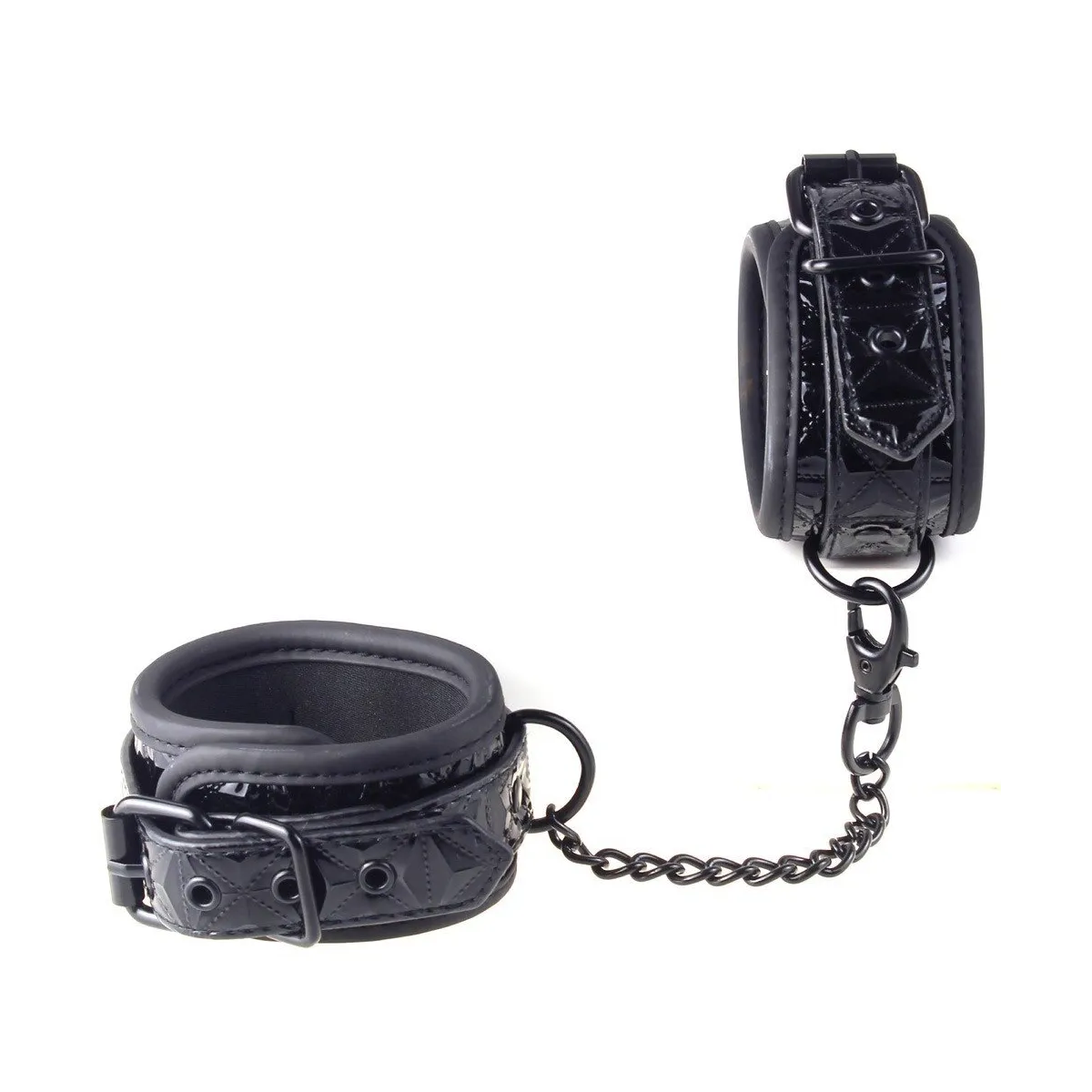 Handcuffs For Ankles Black Luxury Fetish