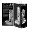 Vidro realista Dildo Icicles No 40