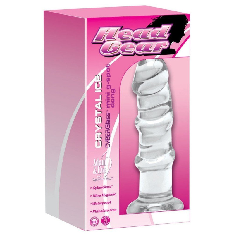 Gode En Verre Head Gear - 11 Cm