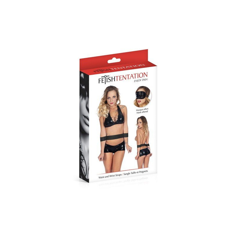 Waist Straps Handcuffs Fetish Temptation