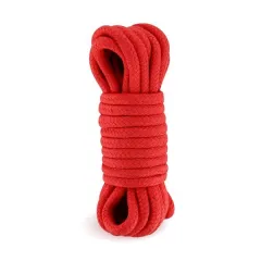 Corda Escravidão Shibari 5 metros Vermelho