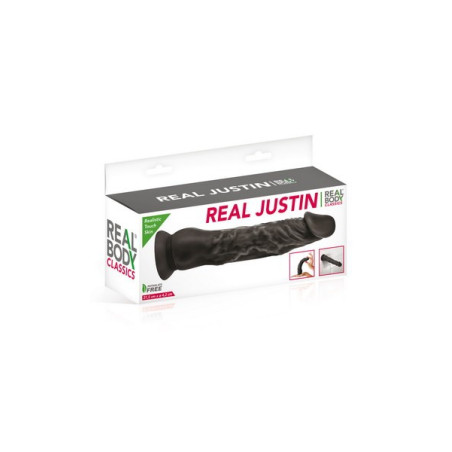 Realista Gode Corpo Real Justin Black Realbody - 2