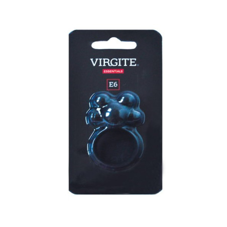Cockring Vibrant Black E6 Virgite Virgite - 2