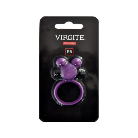 Anillo Vibrador para Pene Morado E6 Virgita Virgite - 2