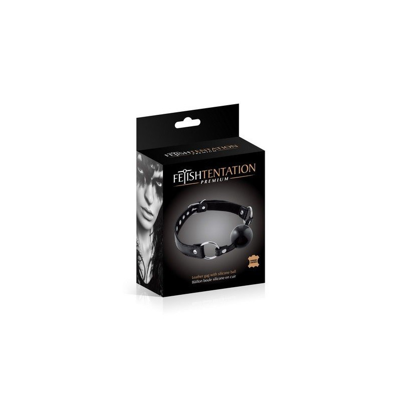 Baillon Ball Couro Bovino Preto