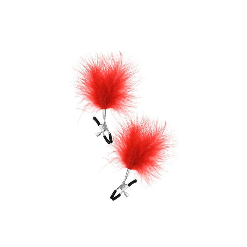 Juego de 2 alicates rojos para senos