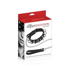 Choker Rings & Leash