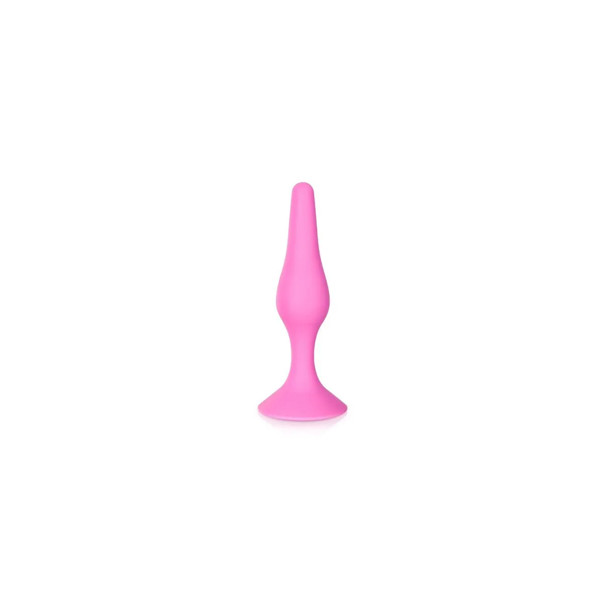 Plug Anal Suction Cup Pink Glamy L