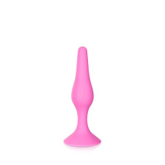 Glamy S pink suction cup anal plug