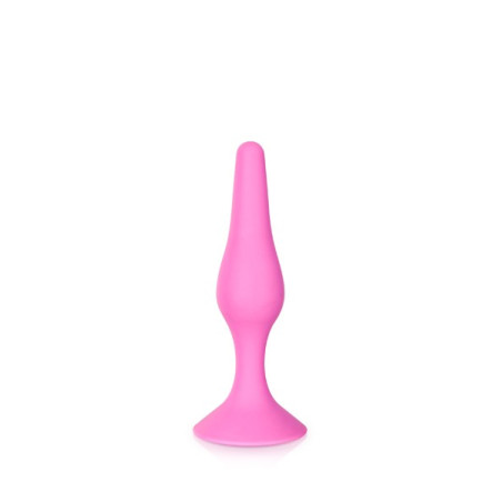Plugue anal da ventosa rosa Glamy S Glamy - 1