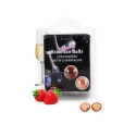 2 Brazilian Balls Champagne Strawberry