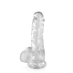Gode Jelly Transparent M 17.5 Cm Pure Jelly - 1