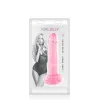 Translucent pink dildo Jelly L 18 Cm