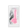 Dildo Jelly Pink Transparent M 17.5 Cm