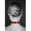 Collar fetiche rojo