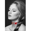 Collar fetiche rojo