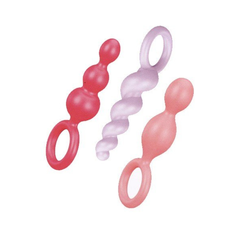 Coffret 3 Plugs Satisfyer Plugs Colors  