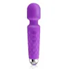 Varinha vibrando usb roxo