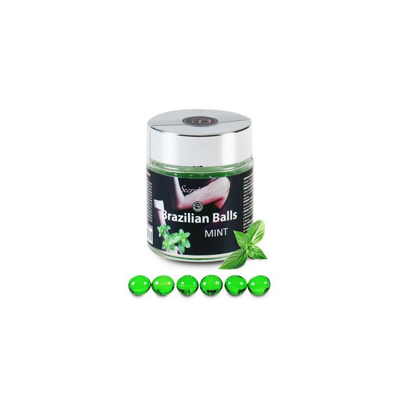 6 Brazilian Balls Flavor Mint