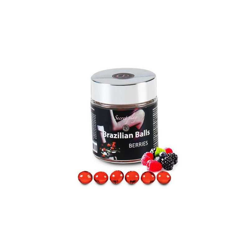 6 Brazilian Balls Flavor Blackberries