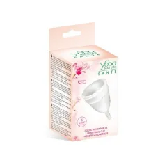 Tamanho do copo menstrual S Natureza Yoba Branca