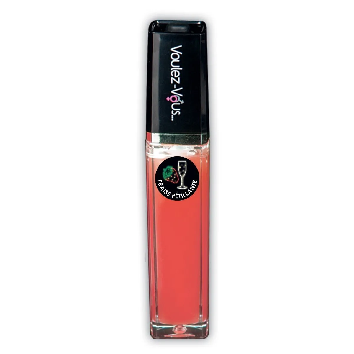 Gloss Lumineux À Effet Chaud Froid Vin Pétillant Fraise - 10 Ml