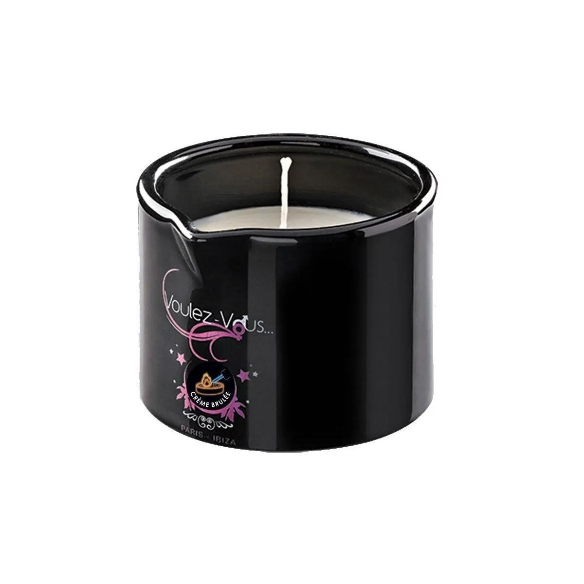 Gourmet Massage Candle Crème Brulée - 180 Gr